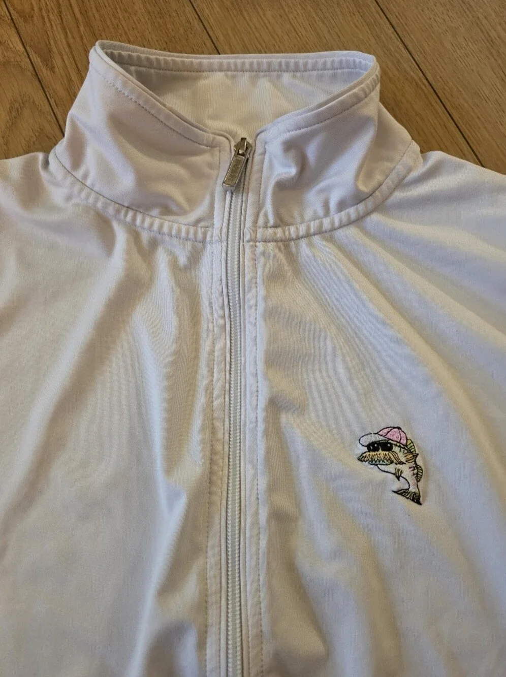Boast Limited Edition Fish Logo Zip Up Jacket- L - Picture 4 of 10